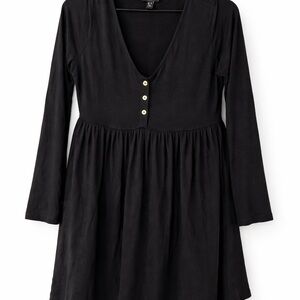 New Look Maternity Black Babydoll Dress Size US 12